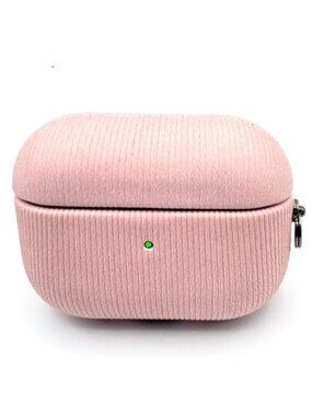 ----2 for $30----NWT Pink Striped Textured Silicone Case for Apple AirPods Pro 2